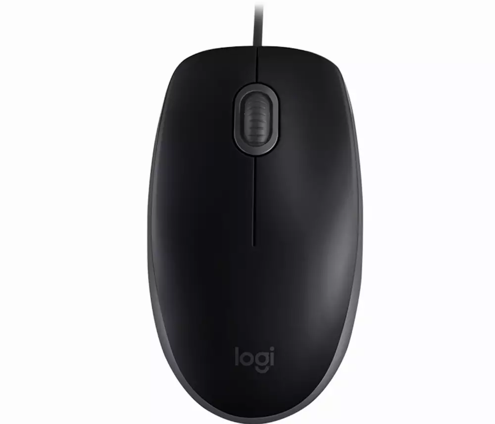 Мишка Logitech B110 Silent Black Optical Wired Mouse - 910-005508