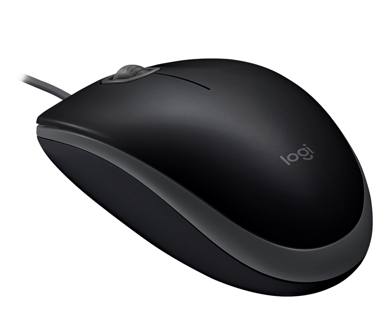Мишка Logitech B110 Silent Black Optical Wired Mouse - 910-005508