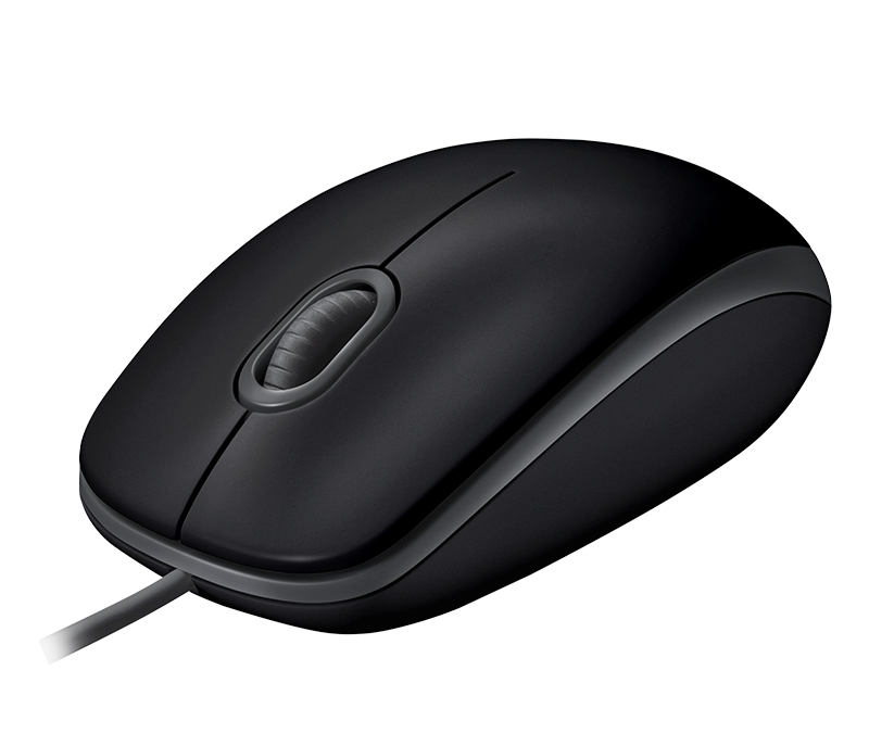Мишка Logitech B110 Silent Black Optical Wired Mouse - 910-005508