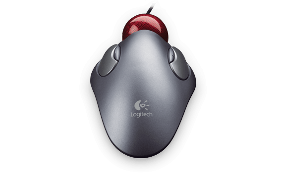 Жична оптична мишка LOGITECH TrackMan Marble