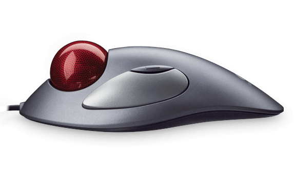 Жична оптична мишка LOGITECH TrackMan Marble