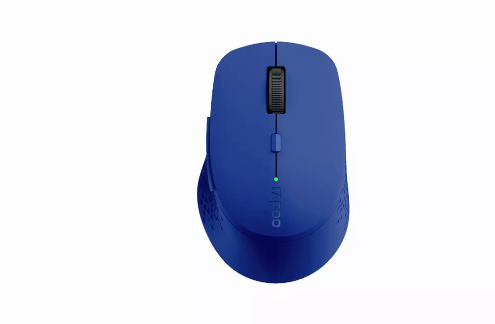 Мишка RAPOO M300 Silent Blue Optical Wireless Безжична