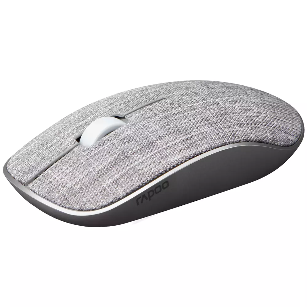 Мишка RAPOO 200 Plus multi-mode Optical Wireless Bluetooth Grey