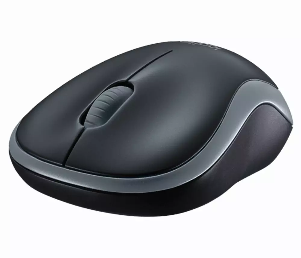 Мишка Logitech M185 Optical Wireless Безжична Grey - 910-002235
