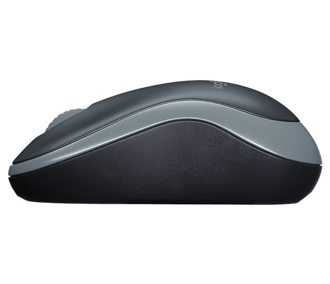 Мишка Logitech M185 Optical Wireless Безжична Grey - 910-002235