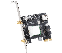Безжичен PCI Express адаптер Gigabyte GC-WB1733D-I, 2x2 802.11ac 160MHz, Bluetooth 5.0
