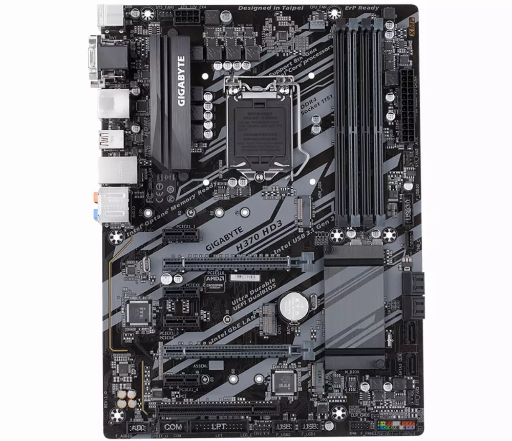 Дънна платка GIGABYTE H370 HD3