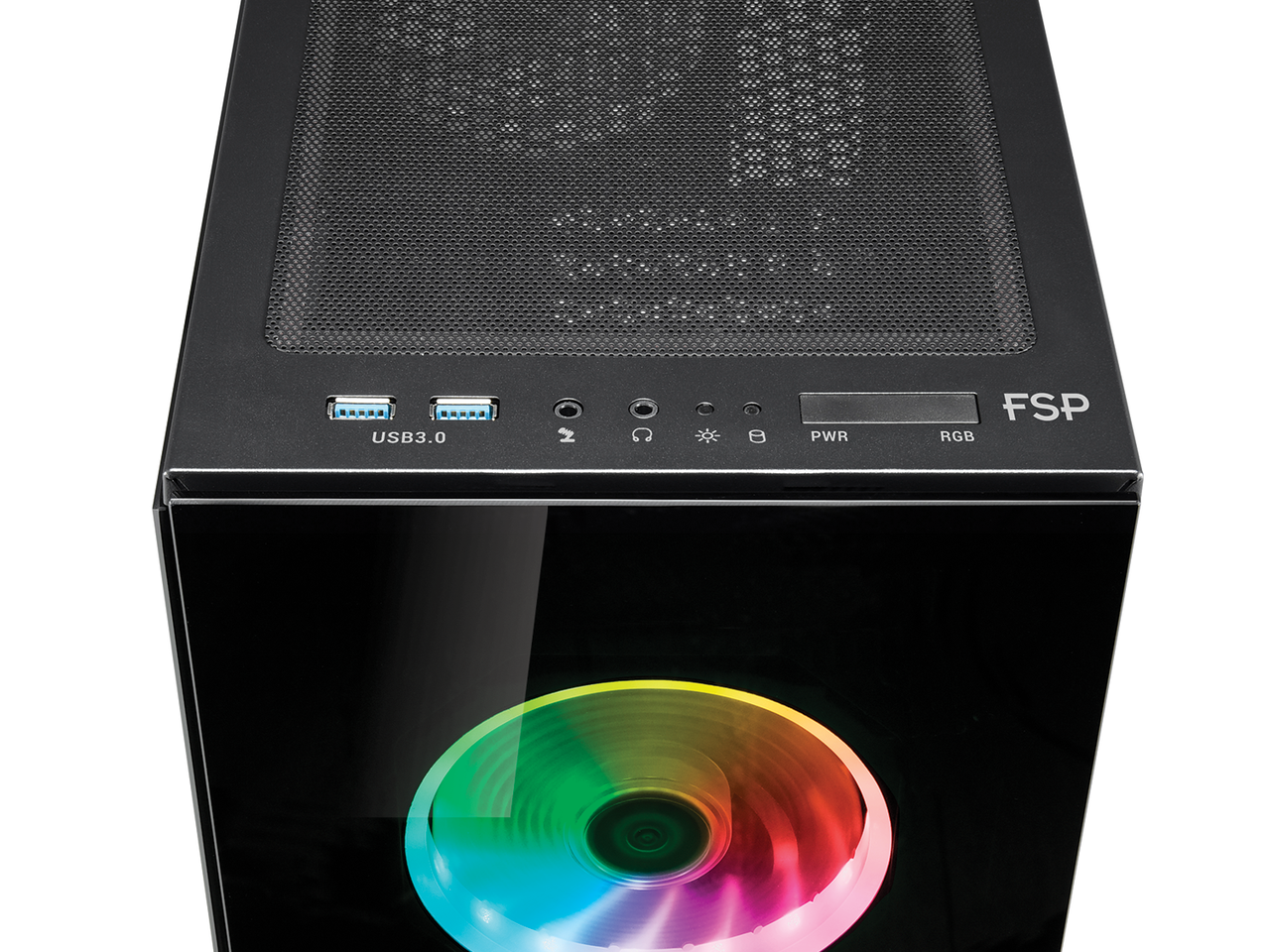 Кутия FSP Group CMT340 ARGB Black