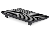 Охладител за лаптоп DeepCool Multi Core X8, 17", 100 mm, Черен