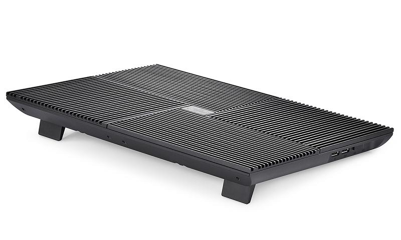 Охладител за лаптоп DeepCool Multi Core X8, 17", 100 mm, Черен