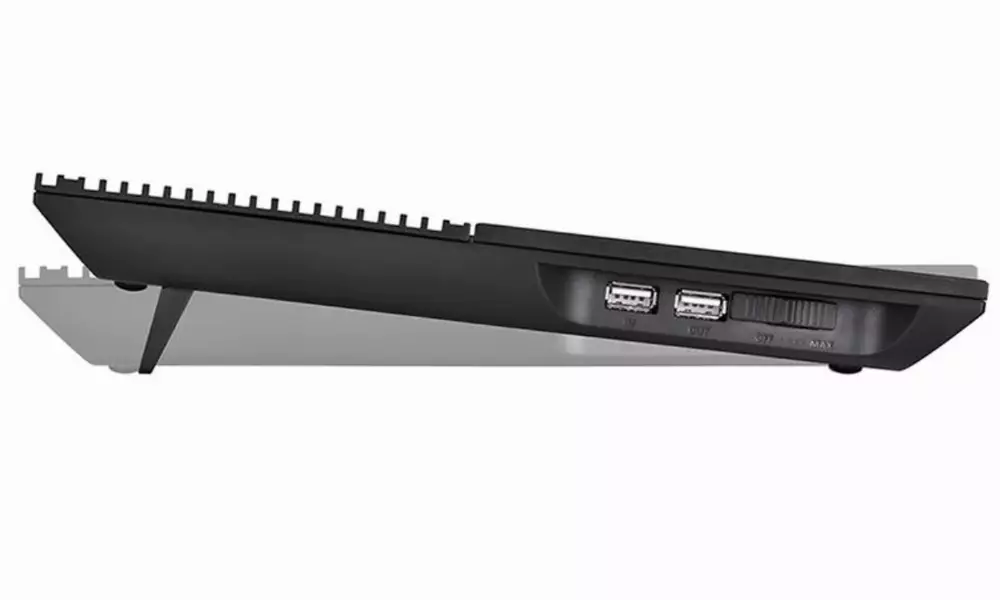 Охладител за лаптоп DeepCool Multi Core X8, 17", 100 mm, Черен