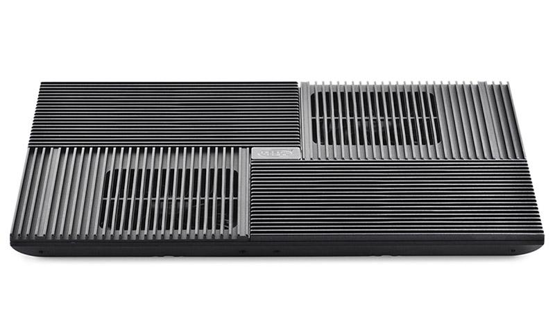 Охладител за лаптоп DeepCool Multi Core X8, 17", 100 mm, Черен