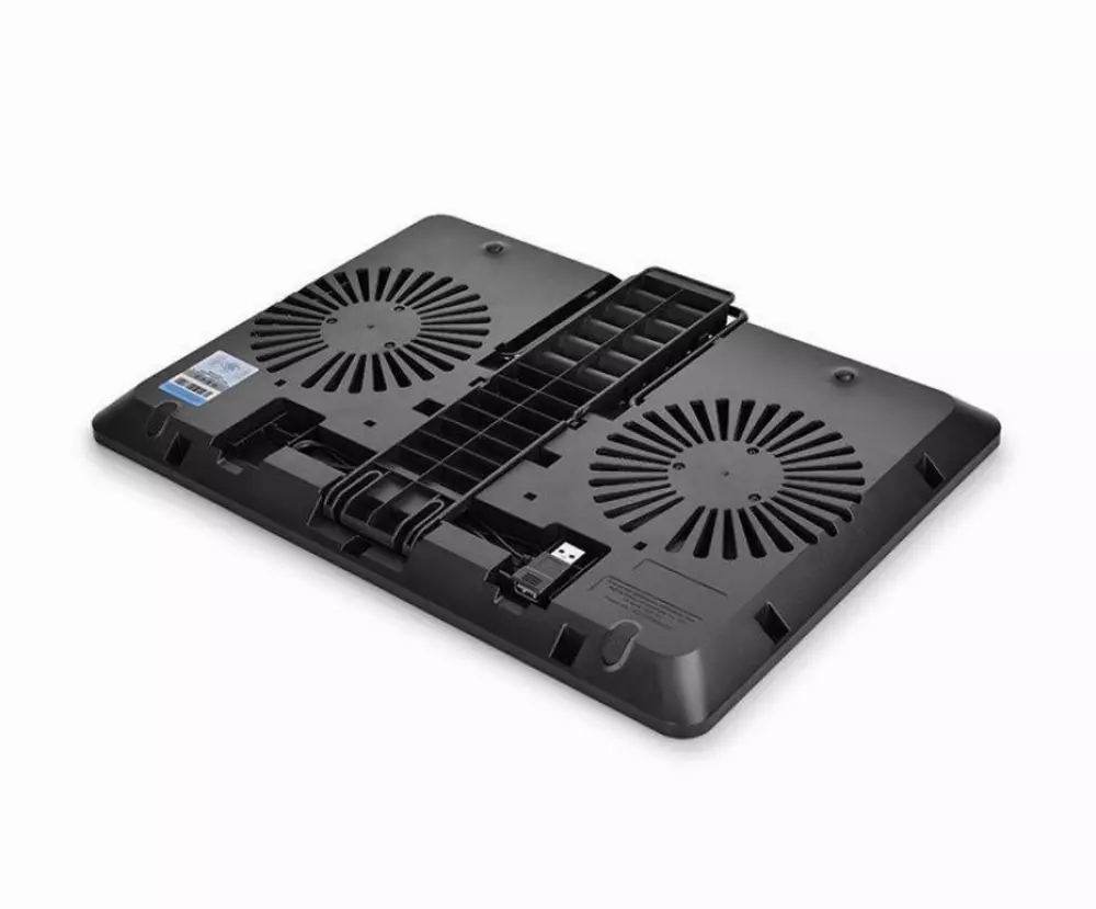 Охладител за лаптоп DeepCool U-PAL, 15.6", 140 mm, Черен