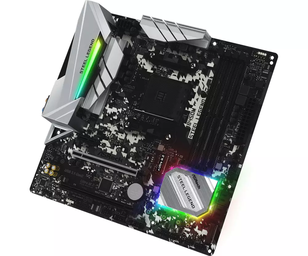 Дънна платка ASROCK B450M Steel Legend 