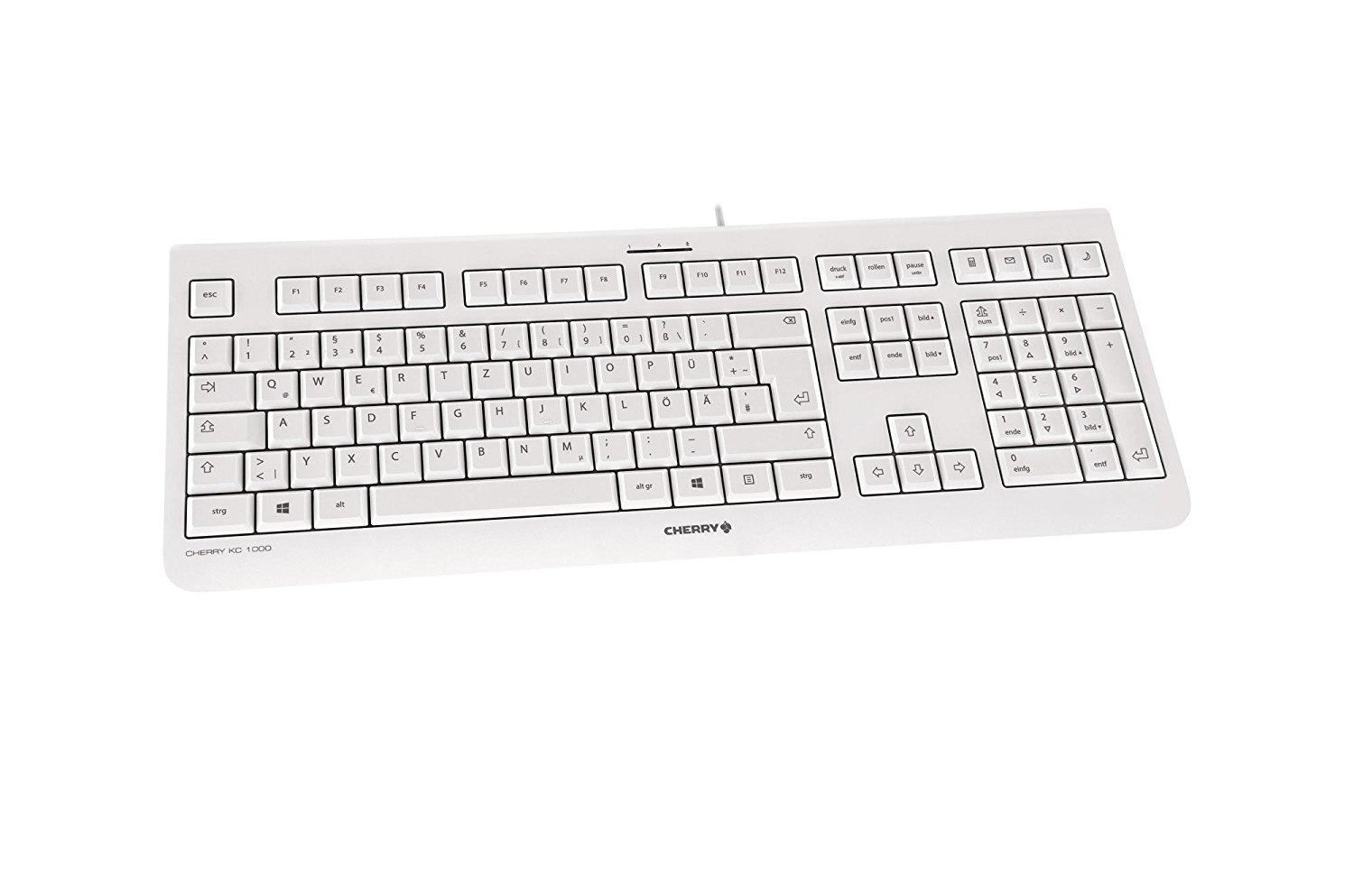 Клавиатура CHERRY KC1000 White