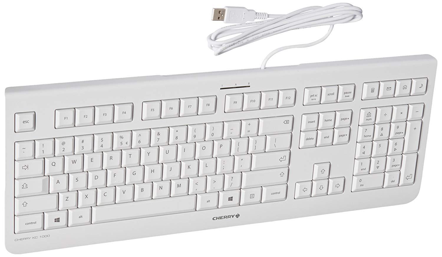 Клавиатура CHERRY KC1000 White