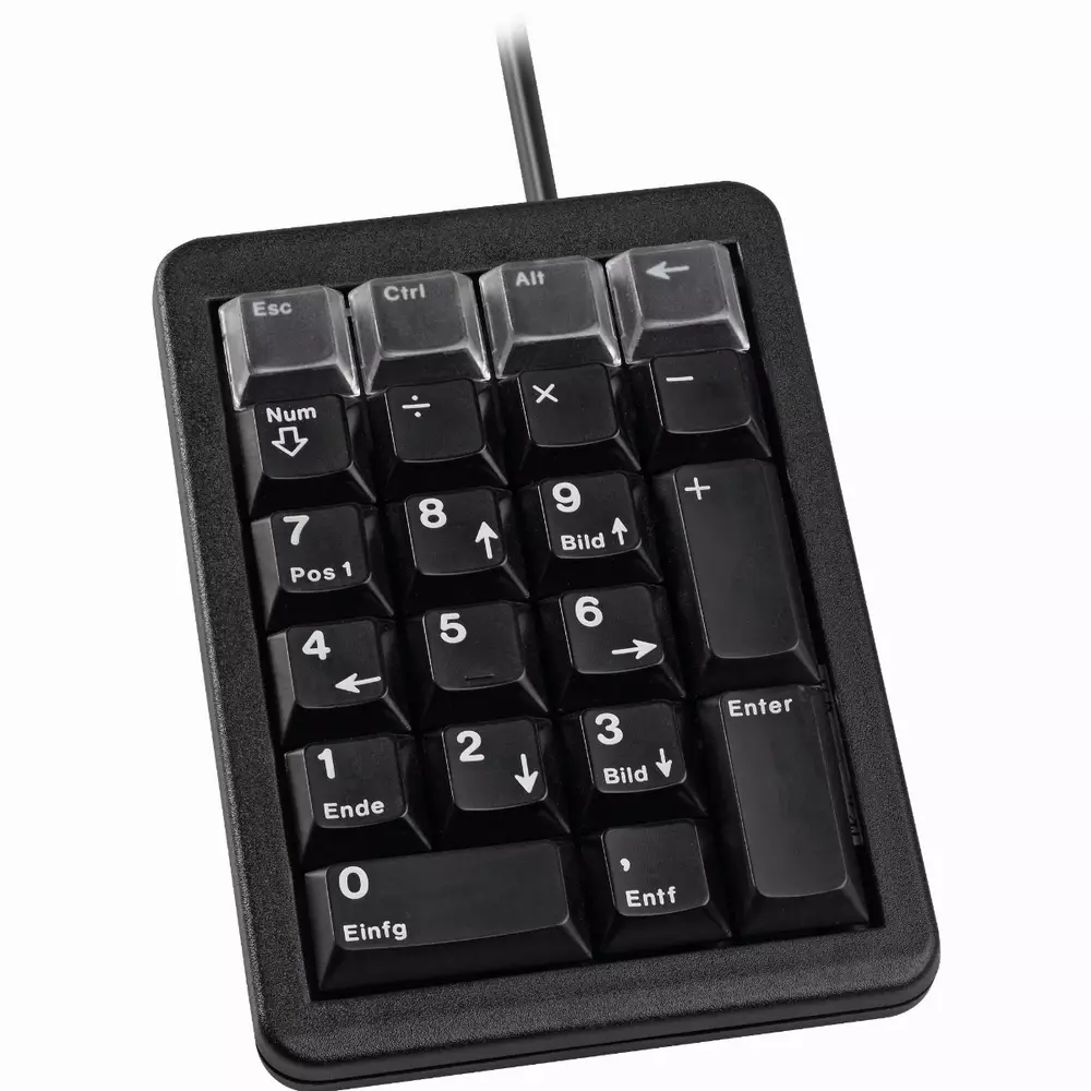 Digitale Ziffernblocktastatur CHERRY Keypad Black