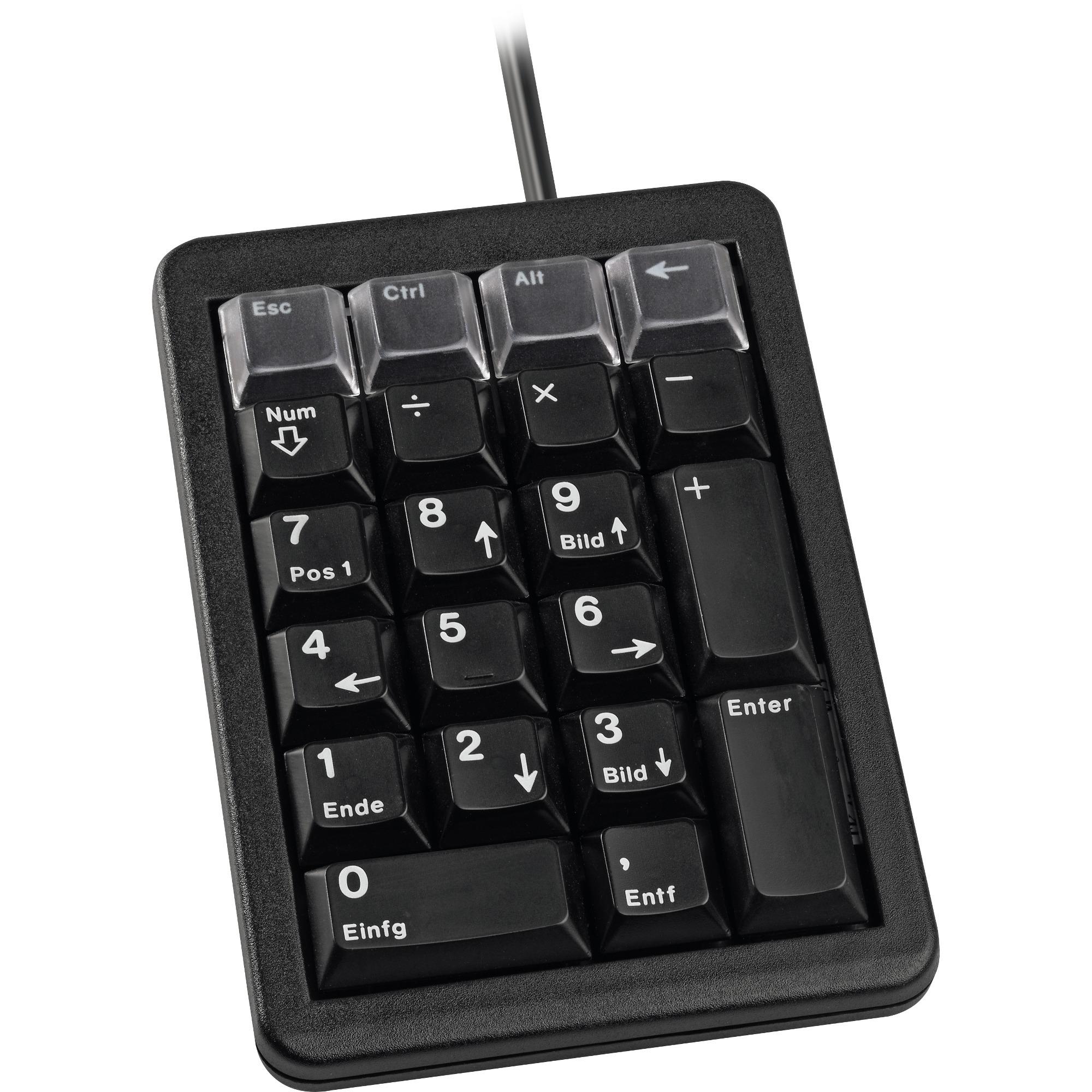 Цифрова кийпад клавиатура CHERRY Keypad Black