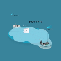 Безжичен адаптер TP-LINK Archer T4E, AC1200 dual band, PCI-EX, две външни антени