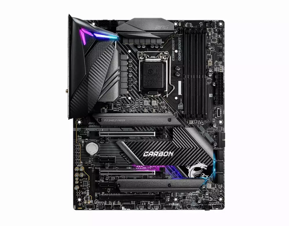 Дънна платка MSI MPG Z490 GAMING CARBON WIFI