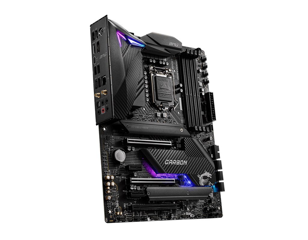 Дънна платка MSI MPG Z490 GAMING CARBON WIFI