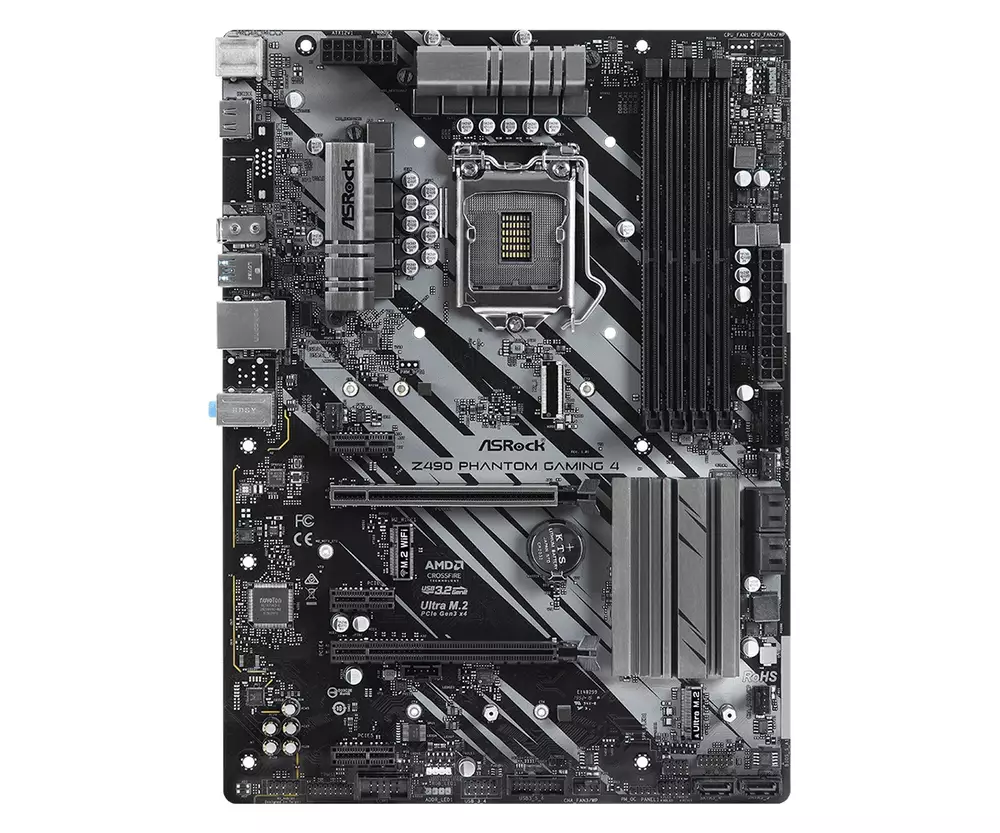 Дънна платка ASROCK Z490 PHANTOM GAMING 4