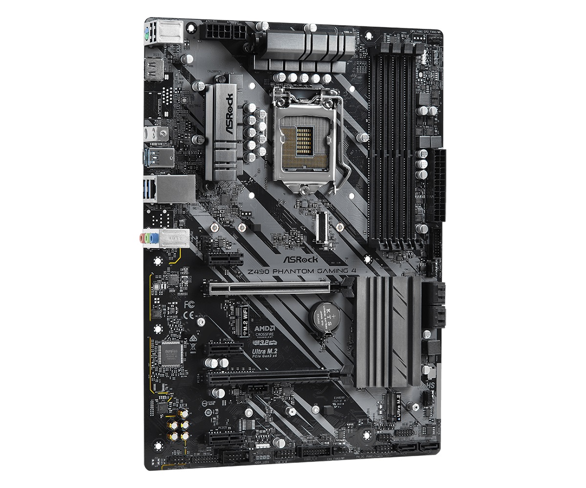 Дънна платка ASROCK Z490 PHANTOM GAMING 4