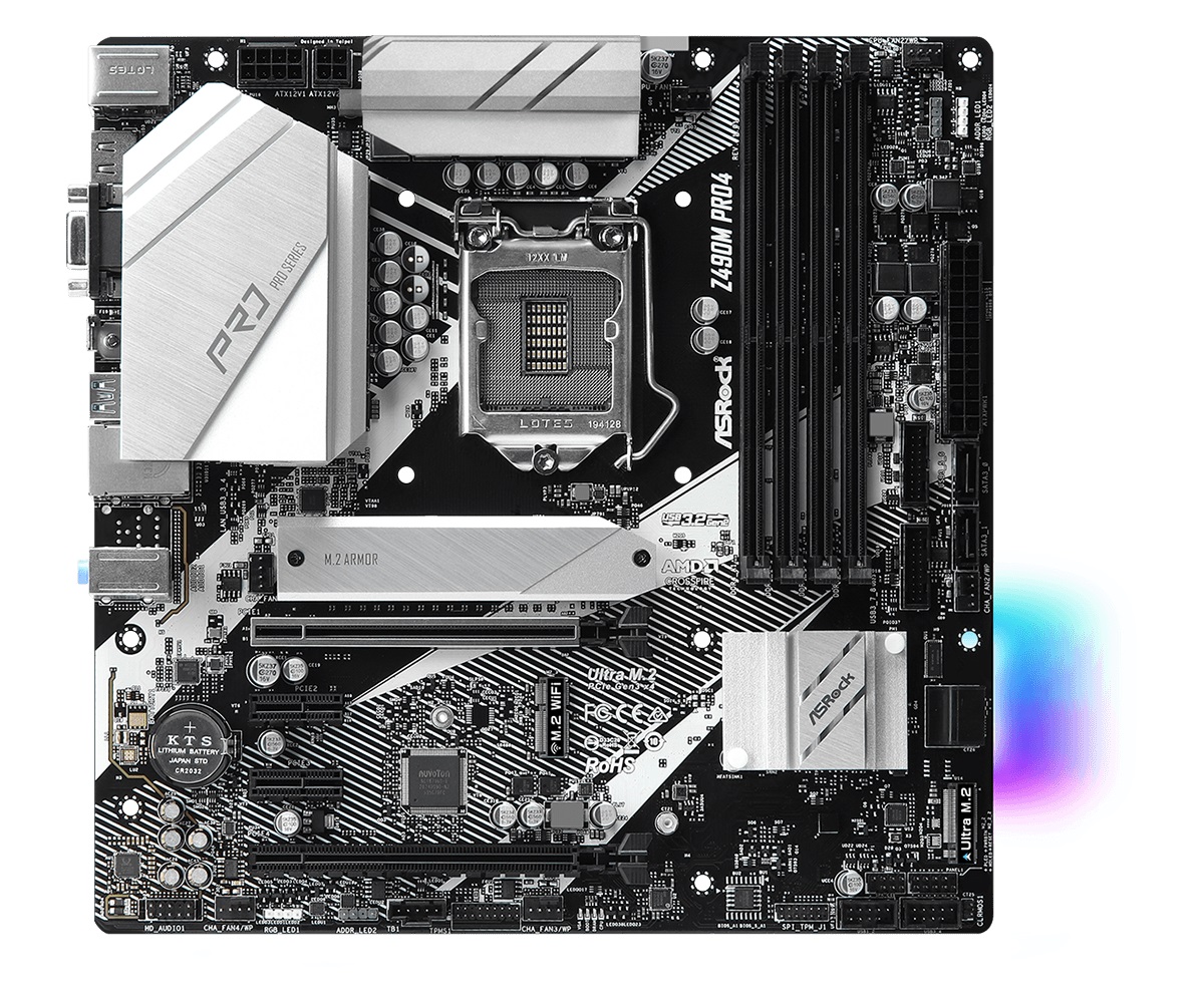 Дънна платка ASROCK Z490M PRO4
