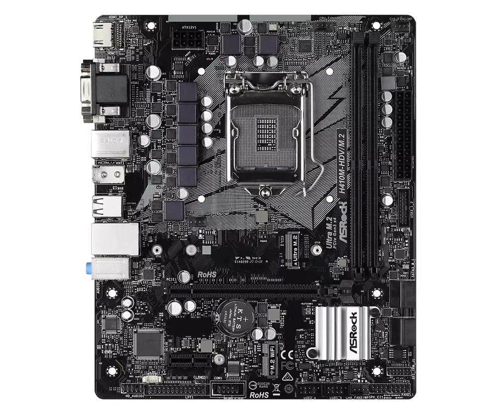 Дънна платка ASROCK H410M-HDV/M.2
