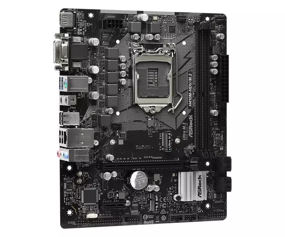 Дънна платка ASROCK H410M-HDV/M.2