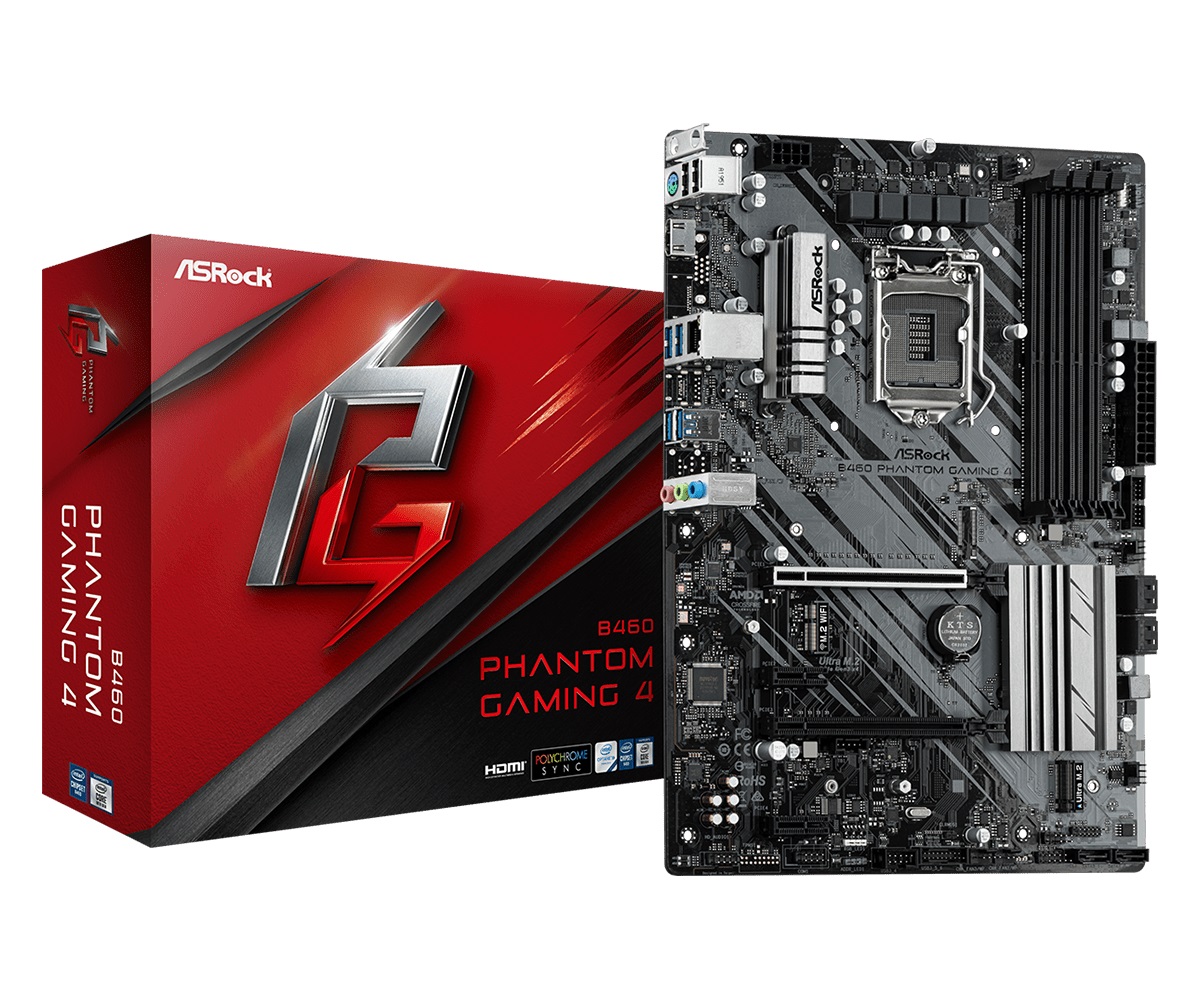 Дънна платка ASROCK B460 PHANTOM GAMING 4