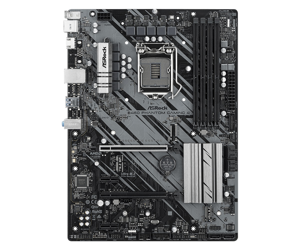 Дънна платка ASROCK B460 PHANTOM GAMING 4