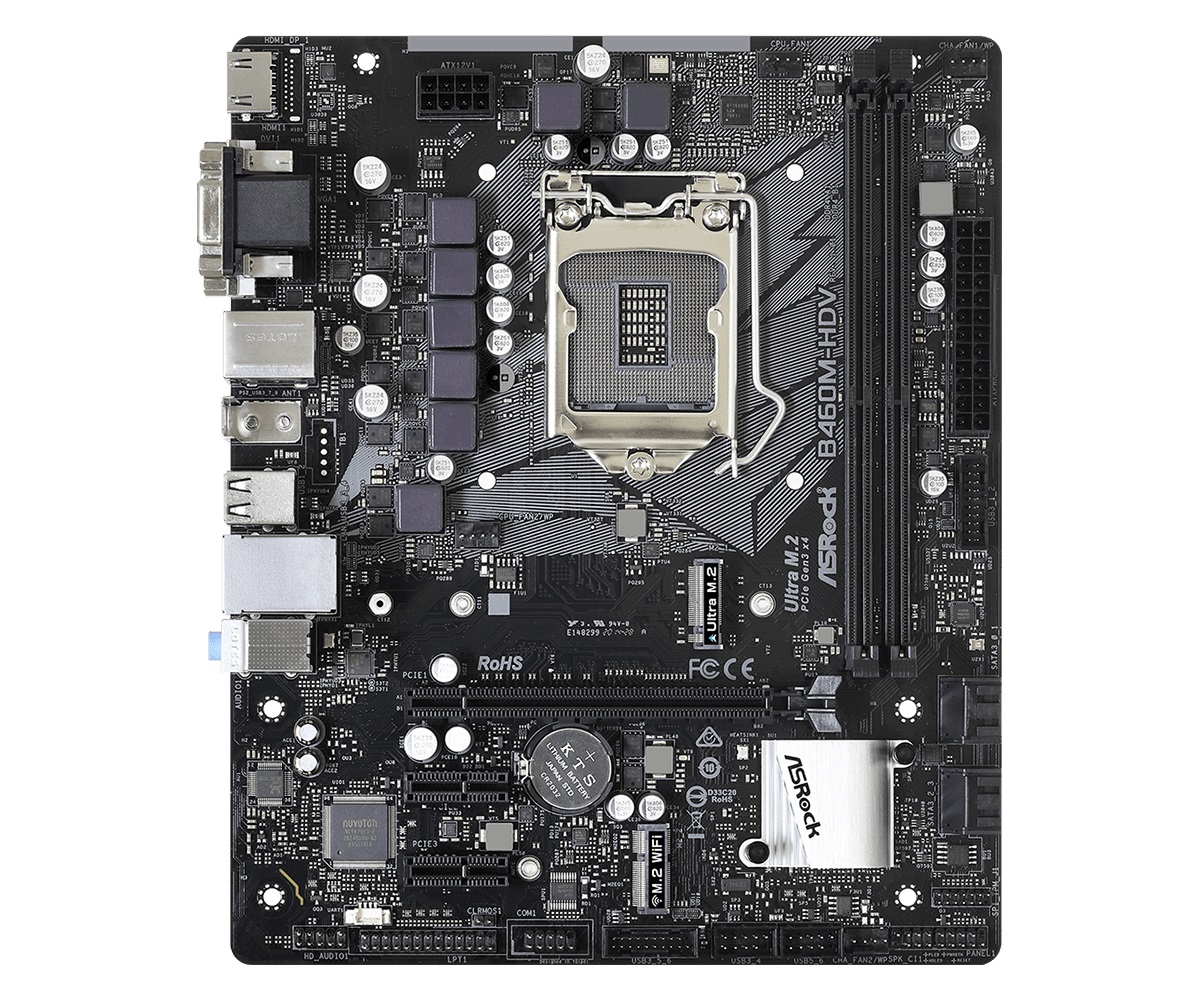 Дънна платка ASROCK B460M-HDV