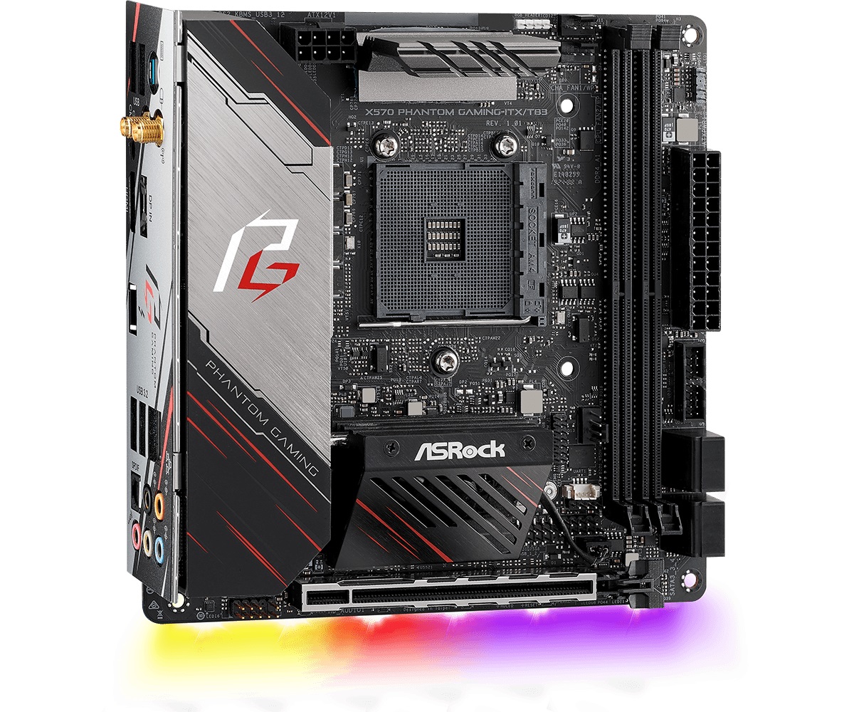 Дънна платка ASROCK X570 Phantom Gaming-ITX/TB3