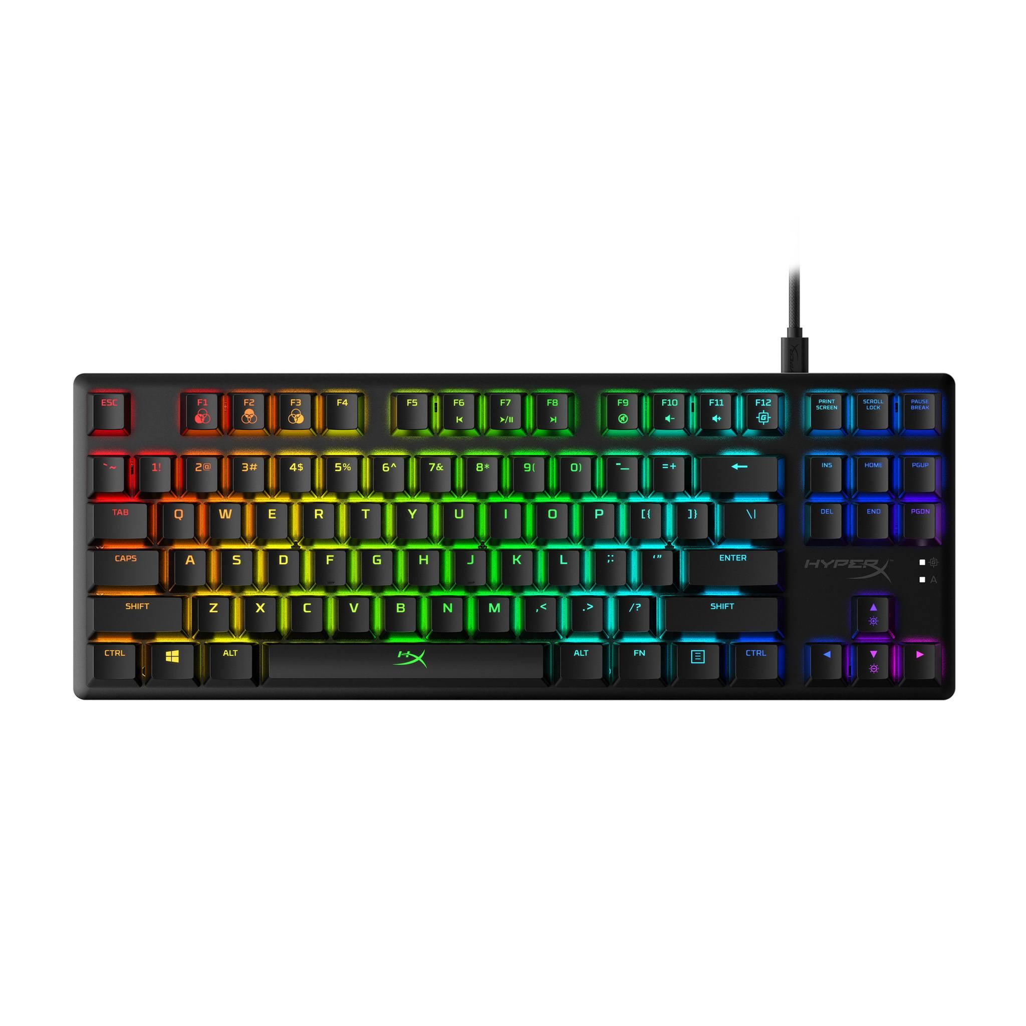 Геймърскa механична клавиатура HyperX Alloy Origins Core, HyperX червени суичове
