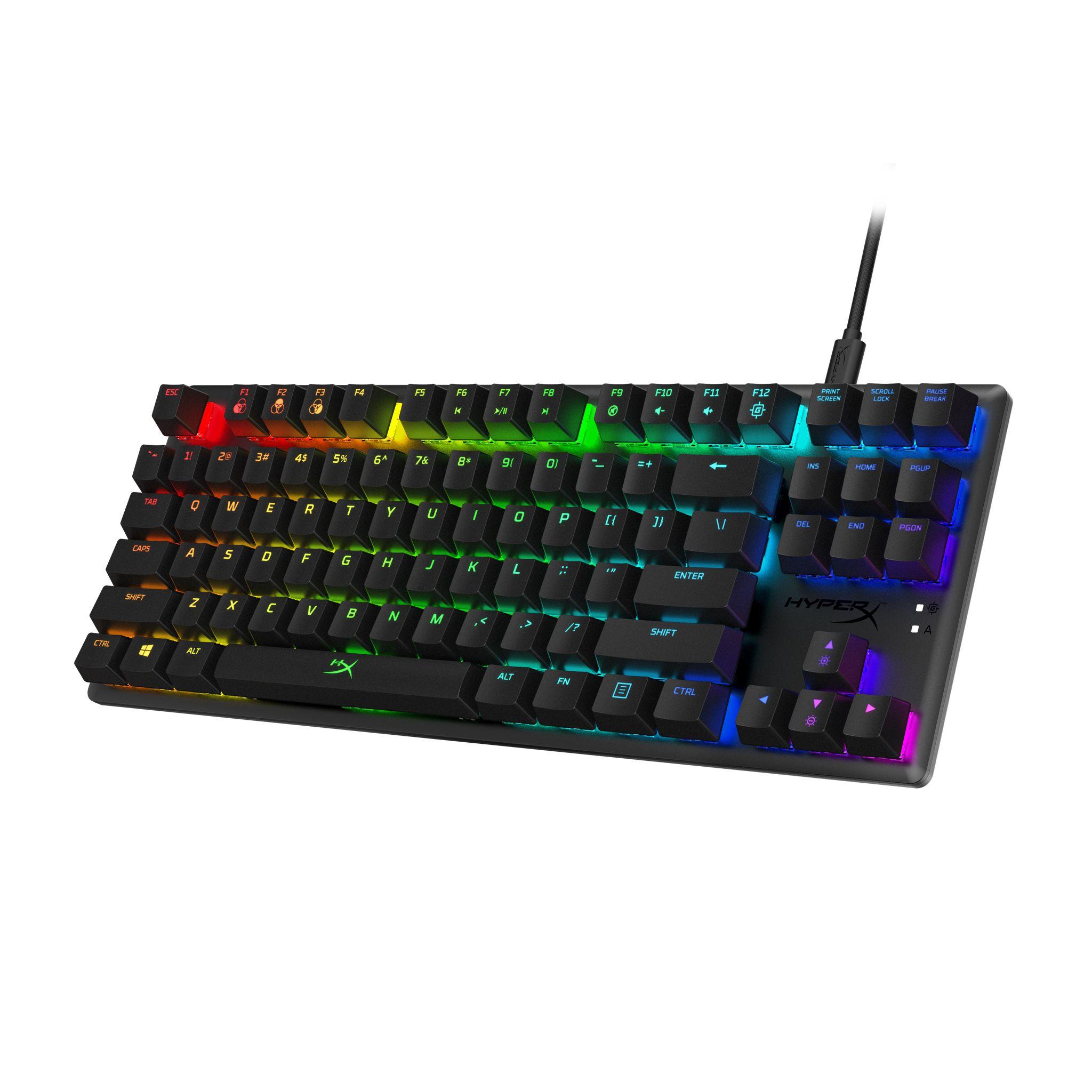 Геймърскa механична клавиатура HyperX Alloy Origins Core, HyperX червени суичове