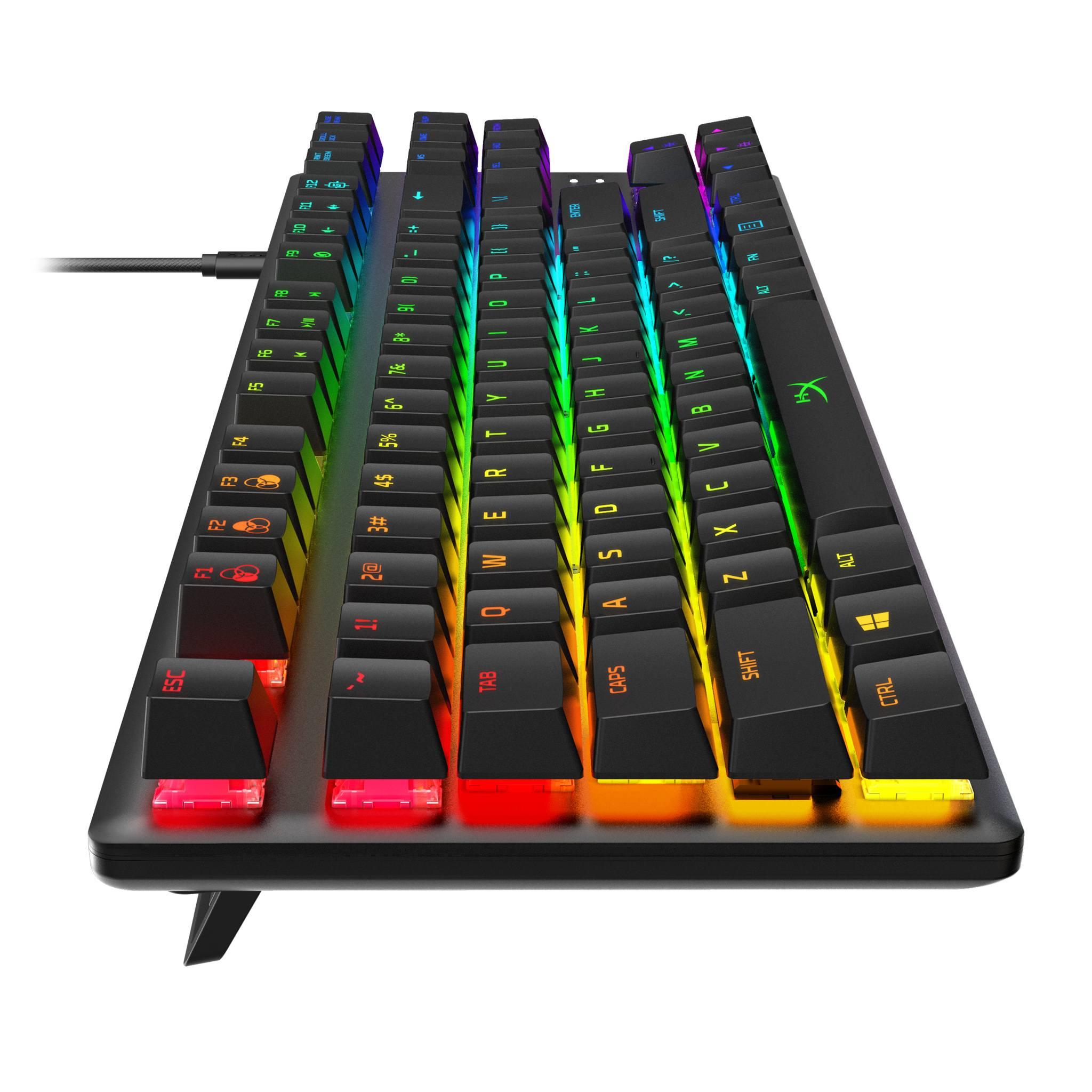 Геймърскa механична клавиатура HyperX Alloy Origins Core, HyperX червени суичове