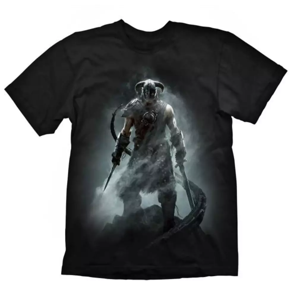 Тениска Gaya Entertainment Skyrim Dragonborn, M