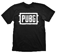 Тениска Gaya Entertainment PUBG "Logo" Black, XL