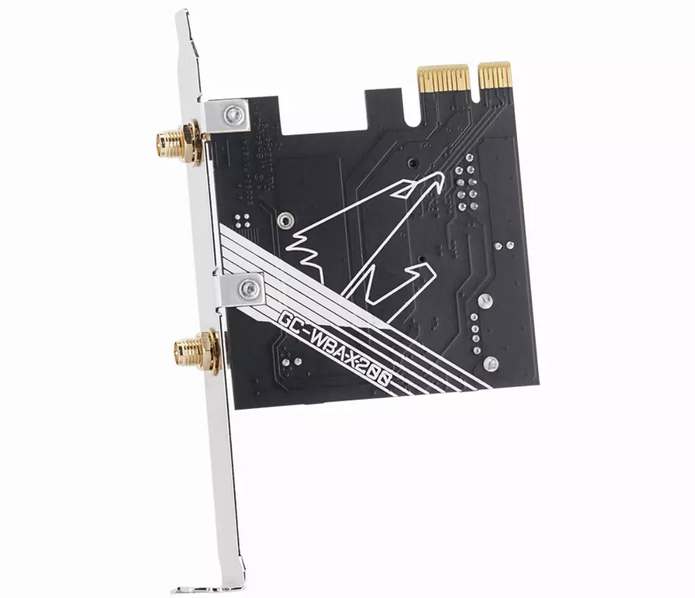 Безжична карта GIGABYTE AORUS X200 Intel&reg; WIFI 6 2x2 802.11ax, Bluetooth 5.0
