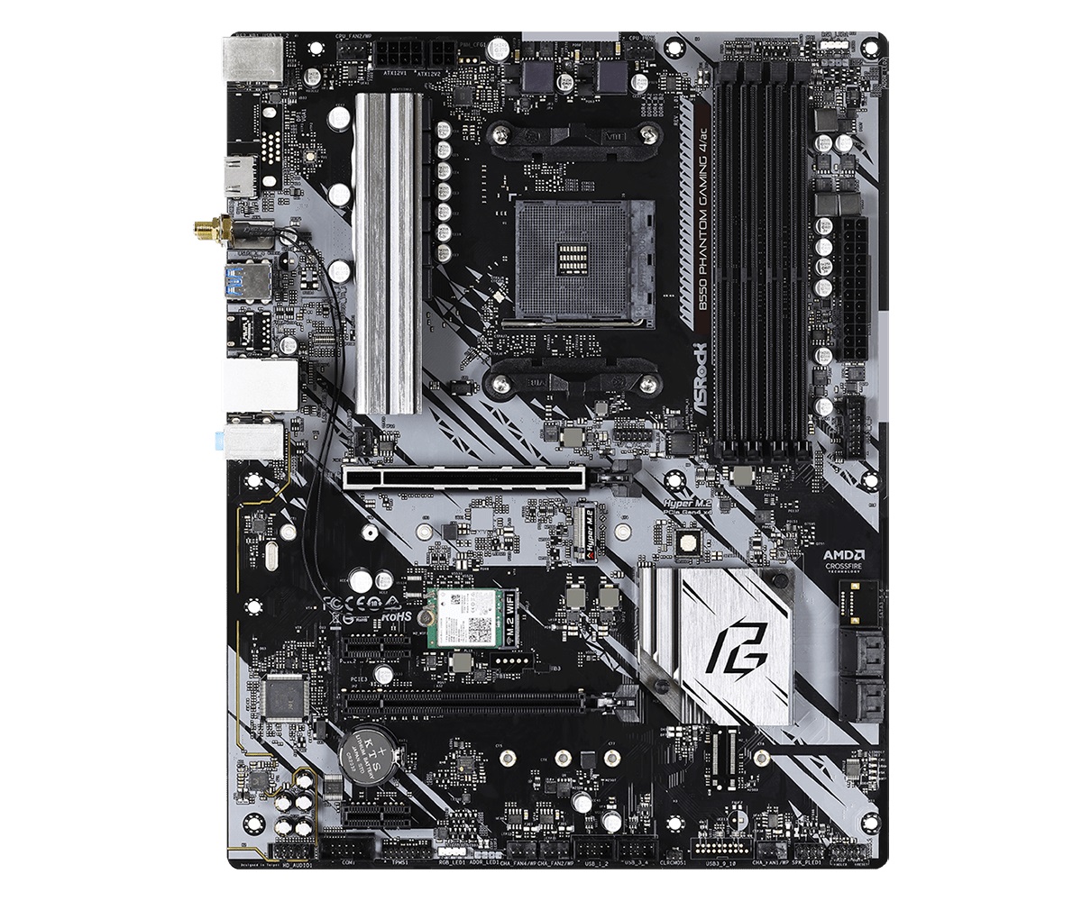 Дънна платка ASROCK B550 PHANTOM GAMING4/AC