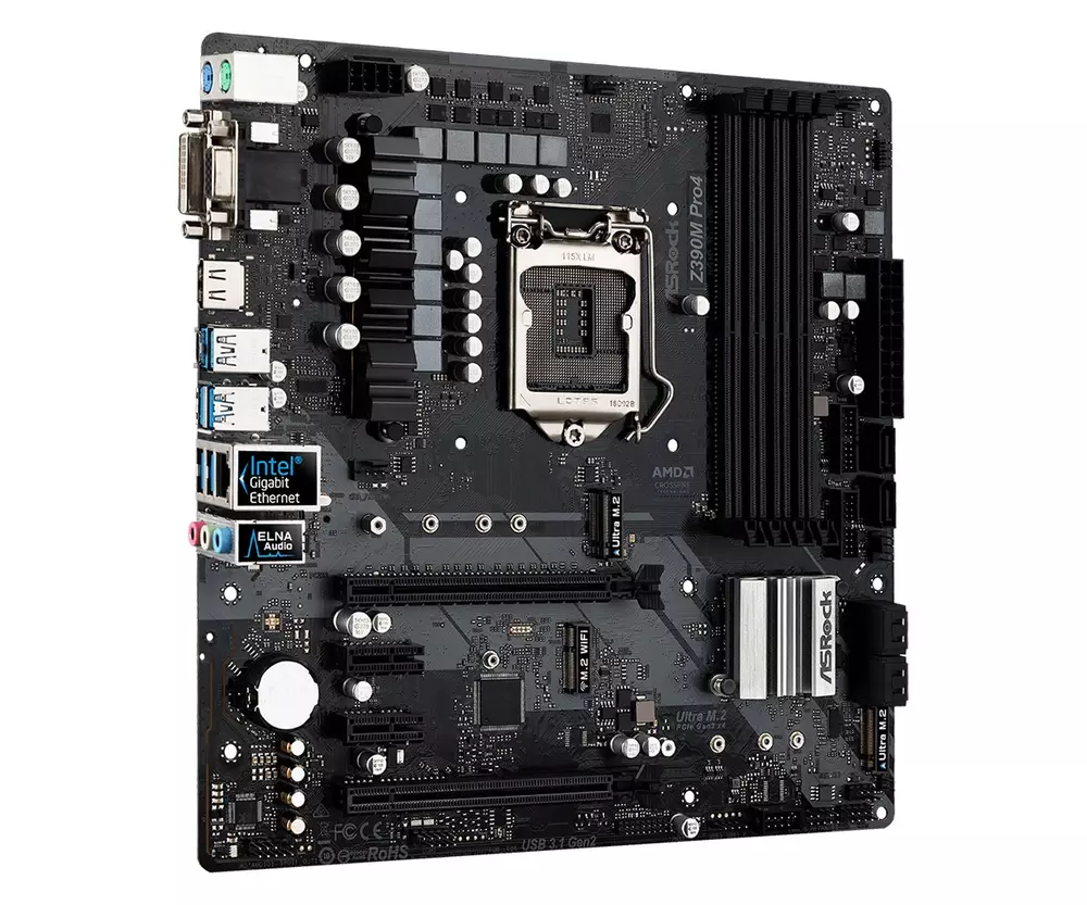Дънна платка ASROCK Z390M PRO4