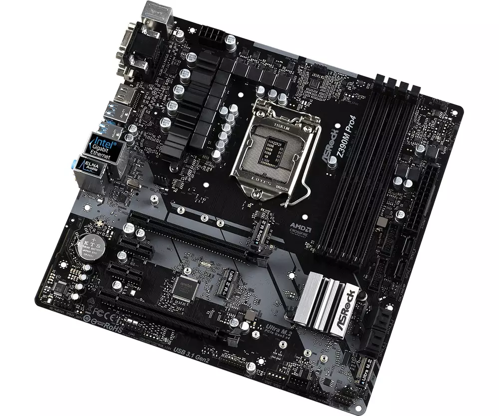 Дънна платка ASROCK Z390M PRO4