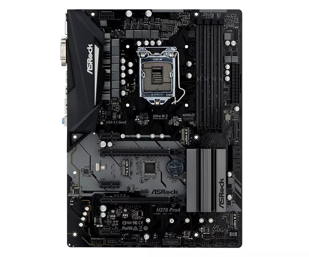 Дънна платка ASROCK H370 PRO4