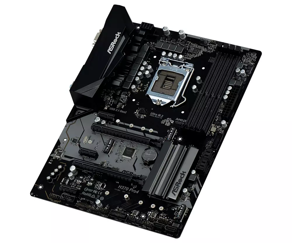 Дънна платка ASROCK H370 PRO4