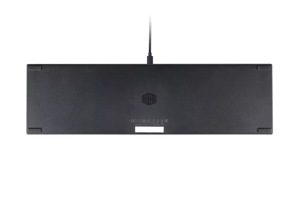 Παιχνιδιάρικο μηχανικό πληκτρολόγιο Cooler Master SK650 Cherry MX RGB Low Profile