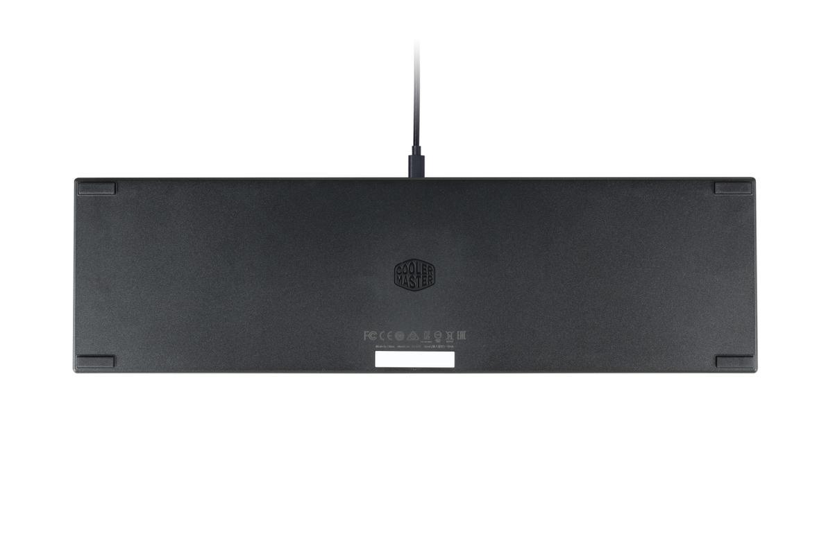 Παιχνιδιάρικο μηχανικό πληκτρολόγιο Cooler Master SK650 Cherry MX RGB Low Profile