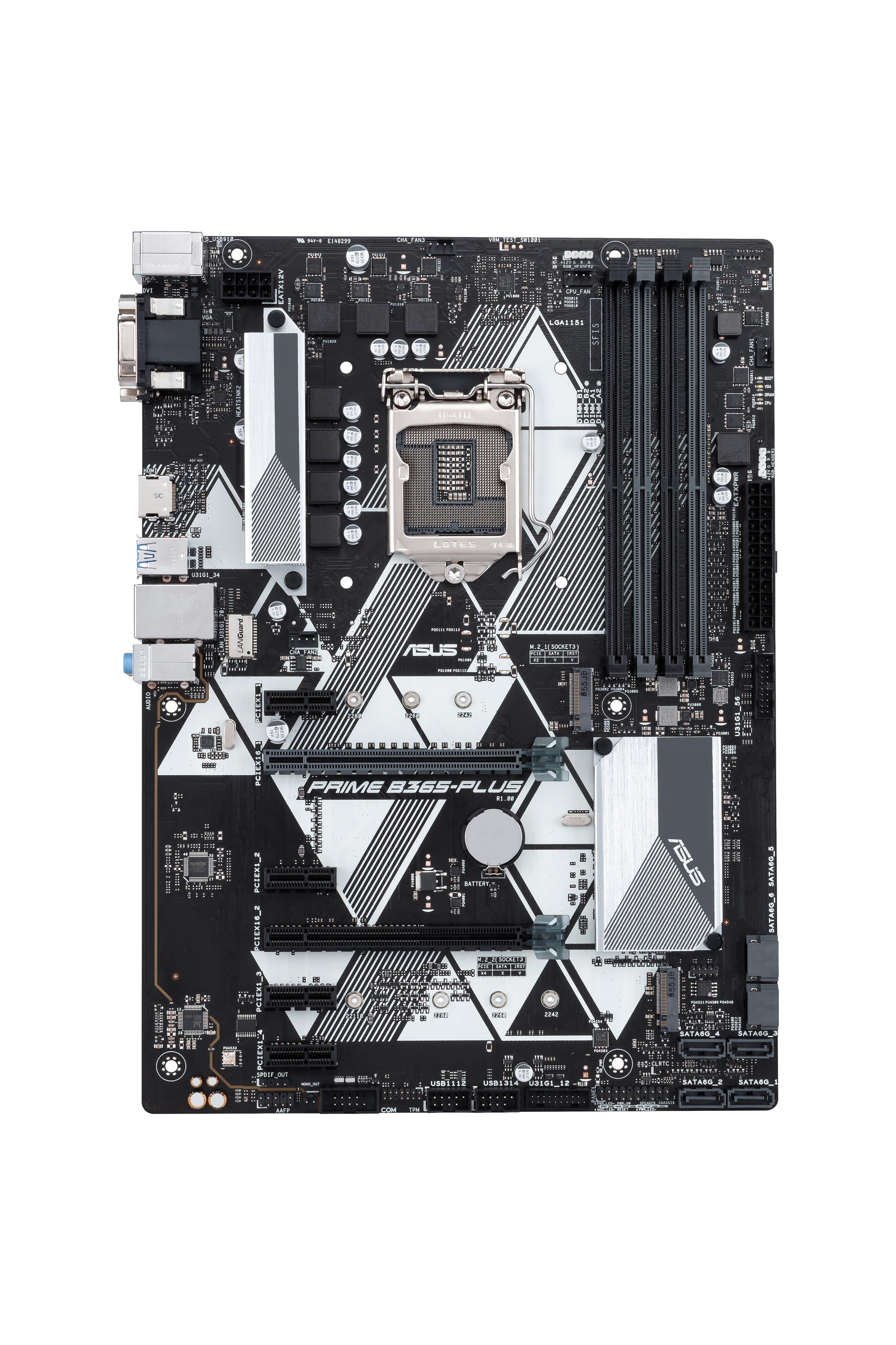 Дънна платка ASUS PRIME B365-PLUS