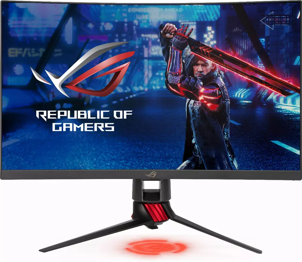 Монитор ASUS ROG Strix 27" XG27WQ Curved, HDR WQHD (2560 x 1440), Native 165Hz, 1ms (MPRT), FreeSync Premium Pro 