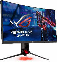 Монитор ASUS ROG Strix 27" XG27WQ Curved, HDR WQHD (2560 x 1440), Native 165Hz, 1ms (MPRT), FreeSync Premium Pro 